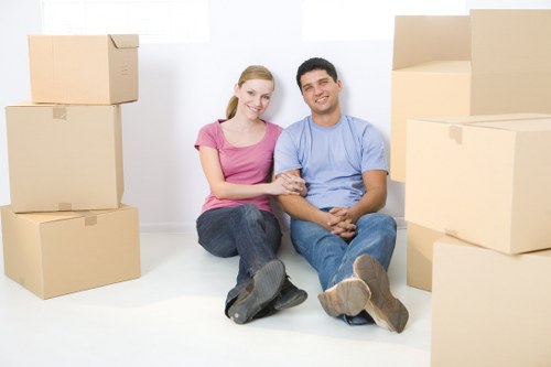 Careful furniture loading by local removalists in Highbury