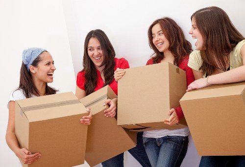 Local van service supporting a Highbury business move