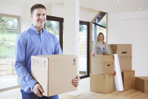 Packing and moving support for a Highbury flat relocation