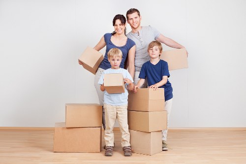 House removal service for a Highbury residential move