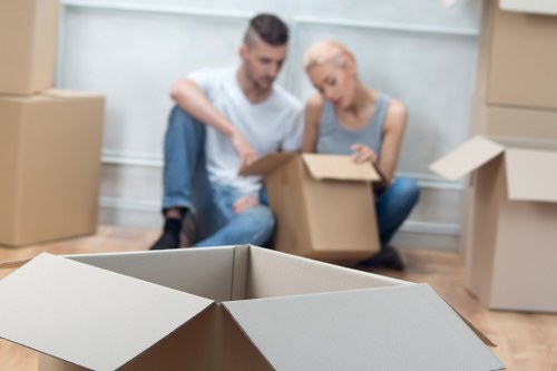 Commercial furniture removal from a Highbury office or workspace