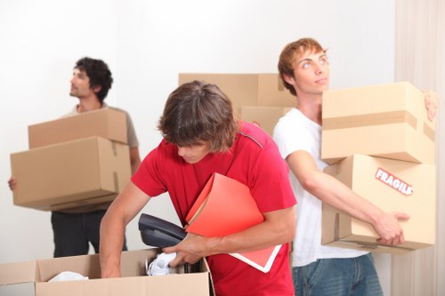Careful handling of furniture during a Highbury home relocation
