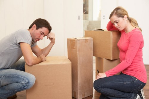 Local moving team supporting a business relocation in Highbury